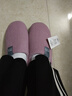 回力纯色全包棉鞋情侣室内外防滑保暖棉拖鞋HL0233粉色40-41码 实拍图