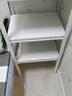 七序货架置物架仓储家用仓库多层展示架中型角钢货架地下室储物架 四层118cm【默认白色】 长50宽30cm 实拍图