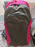米熙mixi14英寸电脑包双肩包女大容量旅行包休闲运动背包20吋玫红5005 实拍图