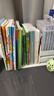 时代良品书立架书立桌上书架带抽屉 无需安装简约书本收纳架办公室学习阅读神器书架 SD-2633白色-白色抽屉 实拍图