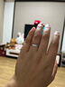 周生生礼物Pt950铂金V＆A系列戒指情诗白金对戒男女款50714R 定价 11圈 晒单实拍图