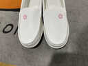 礼莎护士鞋女工作不累脚软底气垫防滑夏季凉鞋医护专用舒适小白单鞋子 护士鞋【粉色小花款】防磨气垫 36 码 实拍图