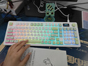 狼途（LANGTU）L98青碧98键 有线/无线/蓝牙三模静音电脑键盘 Gasket结构 RGB灯效 实拍图