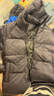 雪中飞25年秋冬新款羽绒服男女短款连帽时尚面包服90绒拼色加厚保暖外套 实拍图