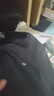 鸿星尔克卫衣男秋冬季新款加绒保暖休闲跑步运动服上衣套头衫长袖卫衣男装 【2013】正黑-立型科技 M 实拍图