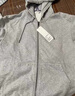 优衣库男装女装连帽拉链运动开衫长袖外套休闲卫衣25新款479800 05 天灰色 L 实拍图