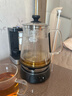 吉谷（K·KOU） 煮茶器蒸汽喷淋全玻璃电热水壶电煮茶壶全自动保温泡茶养生壶 TA007 1.1L 粹+ 实拍图