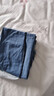 HLA海澜之家牛仔裤男三国演义大码直筒裤五袋款裤子男 牛仔蓝过渡色（中）4F 2XL 185/92A(2XL)推荐79-86kg 实拍图