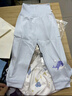 舒贝怡2件装婴儿高腰裤儿童护肚裤子保暖宝宝睡裤男女童装春秋裤 蓝110 实拍图