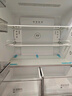美的（Midea）471升十字对开四开门电冰箱家用风冷无霜一级能效双变频国家补贴超薄超大容量BCD-471WSPZM(E) 实拍图