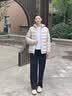 雅鹿【高充绒】2026年秋冬季最新款男士轻薄羽绒服男女情侣装排骨外套 米灰色-8816 男女同款 S 推荐105斤以内 实拍图