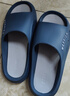 回力居家男士拖鞋室外穿四季防滑臭沙滩凉拖鞋HL02331蓝灰色40-41码 实拍图