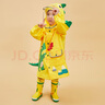 lemonkid儿童雨衣男童女宝宝雨披斗篷式小学生雨具 乐奇喷火龙 XL 实拍图