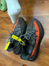 阿迪达斯Yeezy350椰子透气青少年学生灰橙运动鞋 36.5 实拍图