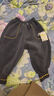 嘟嘟家【抗静电】儿童裤子冬季加厚宝宝长裤秋冬男童童装女童秋装 棕色 110 实拍图