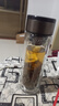 【⭐京东物流配送】高硼硅双层玻璃杯大容量泡茶杯水杯子茶水分离 【双层加厚】茶杯 350ml 1只 实拍图