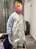 威尔贝鲁（WELLBER）恒温睡袋婴幼儿1-3岁竹棉睡衣秋冬儿童宝宝防踢被厚夹棉 梦境2XL 实拍图