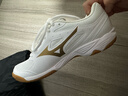 美津浓（MIZUNO）CYCLONE SPEED CN排球鞋综合室内外训练鞋男女款羽毛球鞋乒乓球鞋 白金 【颜值与实力并存】 现货 38.5 =245mm 实拍图