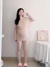 爱宝适孕妇秋冬秋衣秋裤月子服德绒保暖套装产妇喂奶哺乳衣卡其XL码M461 实拍图