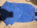巴拉巴拉童装女童裤子冬装加绒牛仔长裤儿童微喇裤保暖时尚百搭潮 牛仔中蓝88201 165 实拍图