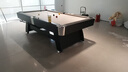 皓玉佳台球桌标准型大理石成人家用多功能黑八桌球台乒乓球桌餐桌二合一 9尺 石板自动回球三合一 实拍图