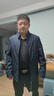 杉杉新国标鸭绒羽绒服男秋冬新款男士翻领厚款保暖行政夹克外套男 藏青色 2XL /185【建议145-160斤】 实拍图