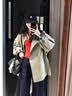 棉致韩系风衣外套女英伦风秋冬季新款潮流高级感立领短款流行大衣 125卡其色【高品质】 L 110-120斤 实拍图