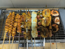尚烤佳（Suncojia）304不锈钢烧烤签子 烤肉串穿羊肉串签 烧烤针 烧烤工具50只 实拍图