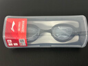 李宁LI-NING近视泳镜防水防雾男女高清游泳眼镜近视专用游泳镜LNJT224-12黑450度 实拍图