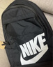 耐克（NIKE）男女双肩包背包 旅行包书包休闲包DD0559-010 黑白 实拍图