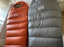 黑冰（BLACKICE）新款【B系列鸭绒木乃伊式羽绒睡袋】户外露营单人羽绒睡袋 橘色 B700 M码（新标准） 实拍图