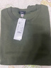 凡客诚品（VANCL）官方店秋季上新休闲舒适长袖百搭打底圆领卫衣 军绿 2XL 实拍图