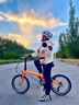 大行（DAHON）经典P8折叠自行车成人20英寸8速男女式通勤运动单车KBC083 橙色【经典版】 实拍图
