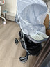 好孩子（gb）小情书婴儿车0-3岁可坐可躺轻便折叠婴儿推车 灰色 实拍图