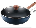 苏泊尔（SUPOR）不粘锅炒锅家用耐磨炒菜锅无油烟平底锅28CM煎炒锅燃气电磁炉通用 实拍图