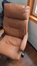 顾全电脑椅人体工学椅真皮办公椅可躺久坐舒适老板椅家用C570棕皮 实拍图