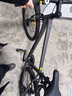 喜德盛山地自行车黑客380避震前叉21速禧玛诺变速X6铝合金车架通勤代步 黑/灰色（25款） 17寸（建议身高165-180） 实拍图