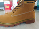 马登工装大黄靴男秋季新款休闲中帮男士马丁靴户外登山靴英伦风靴子 砂黄 （加绒版） 41 (255mm) 男码 实拍图