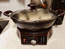 惠当家（Hui Dang Jia）铸铁电煎锅电饼铛无涂层多功能家庭用水煎包锅电热锅烙饼专用平底锅炒菜锅电烤锅煎饼机多用途锅 实拍图