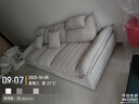 耶尔帆船沙发客厅2025新款中古风可移动靠背云朵棉麻雪尼尔沙发 3.0米多人位 雪尼尔1.2M宽可调节坐深乳胶坐垫 实拍图