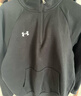 安德玛（UNDERARMOUR） Rival男子1/4拉链运动休闲卫衣1386016 黑色001 2XL 实拍图