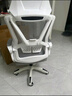 奥伦福特  电脑椅家用办公椅子靠背人体工学椅学习转椅老板座椅游戏电竞椅 【焕新款-3级气杆+乳胶逍遥+后躺脚踏】白灰 实拍图