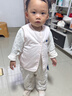 babycare山茶花宝宝爬服秋冬加厚连体衣包屁衣新生婴儿衣服 云粉色 80cm 实拍图