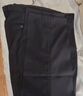 帝宾泽大码西裤男加肥加大商务正装胖子宽松直筒黑色西装长裤 黑色 4XL 实拍图