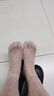 浪莎丝袜女短袜春夏薄款5A抑菌耐磨透气水晶丝透明中筒袜子肤灰各10 实拍图