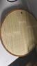 拜杰 饺子垫盖帘40+44cm套装 家用圆形双层竹制水饺盘饺子帘 实拍图