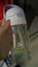 膳魔师（THERMOS）儿童水杯tritan吸管杯学生开学必备小熊猫塑料水壶420ml紫 实拍图