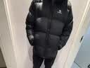 骆驼火山羽绒服男女同款轻薄羽绒服男鸭绒面包服情侣外套冬季 幻影黑 男女同款,7089H XL 实拍图