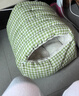 泰格宠物猫窝冬季保暖半封闭式四季通用猫咪窝小狗窝可拆洗小中大型犬房子 绿白格【睡袋猫窝】防风保暖 冬季优选 L码【推荐15斤内宠物】 实拍图