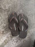 回力人字拖男夏季防滑外穿休闲运动鞋凉鞋夹脚沙滩鞋HL0609棕色41码 实拍图
